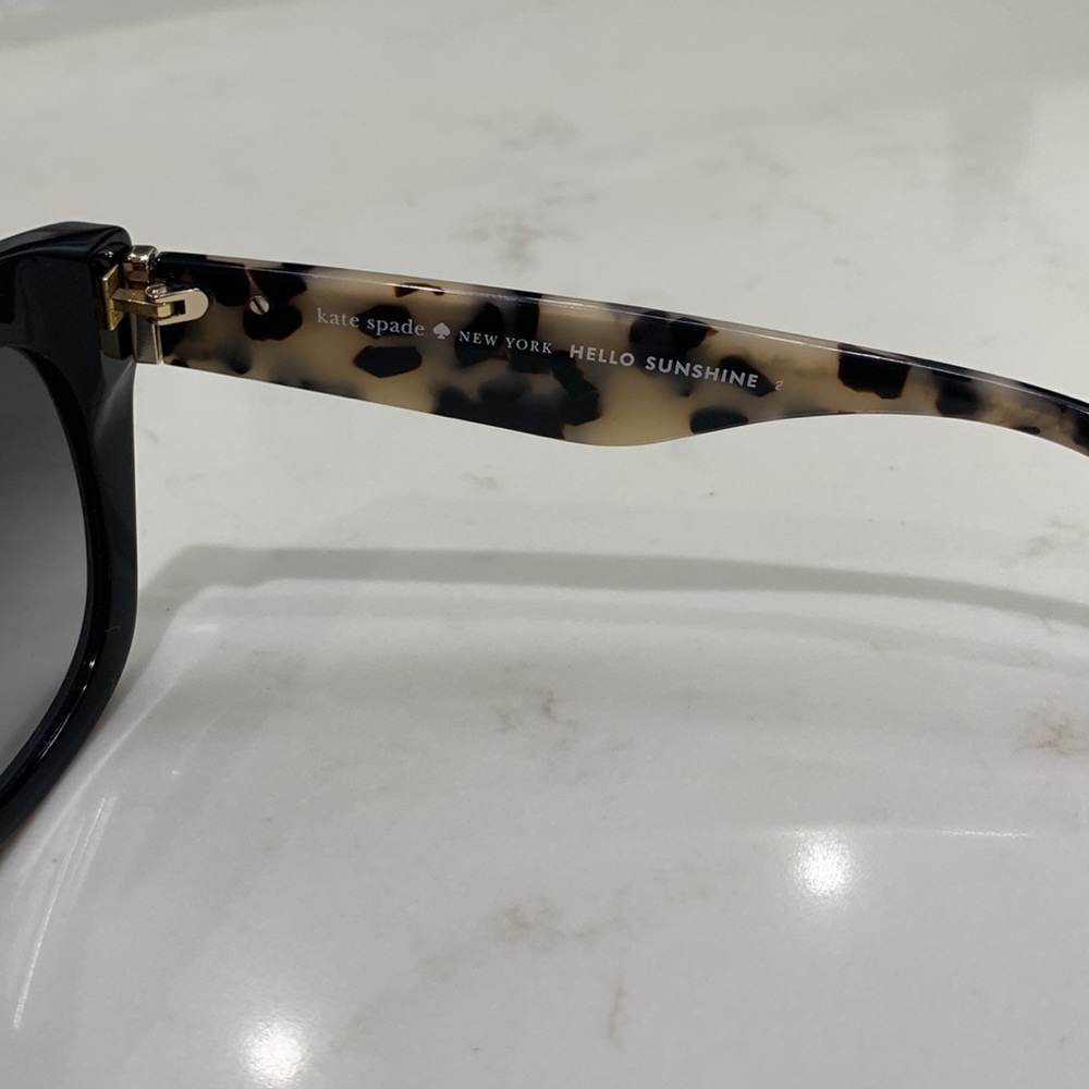 ♠️ Kate Spade Black Havana Sunglasses - Picture 6 of 11